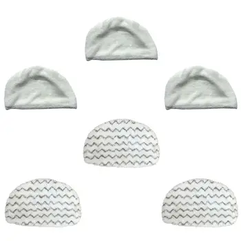 

6 Pcs Washable Steam Mop Pads Replacement for Bissell Powerfresh 1940 Series, 5938,19404, 1806, 1940A, 19408, 1940Q , 1544A, 2