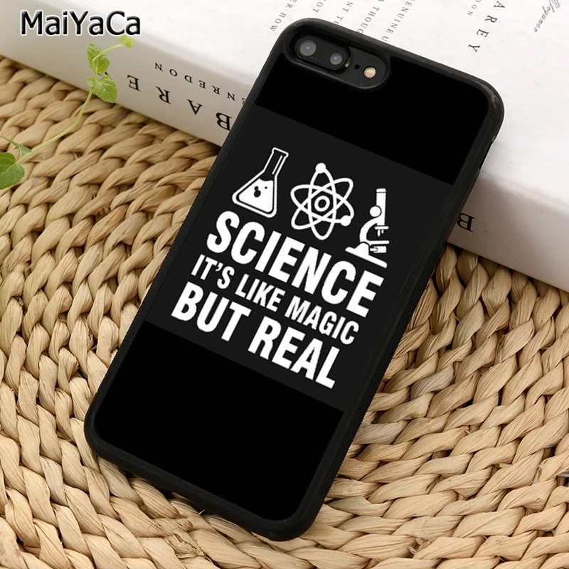 MaiYaCa Наука Химия кофеин чехол для телефона iPhone 5 6 S 7 8 plus 11 12 Pro X XR XS Max Samsung Galaxy S6 S7 S8 S9