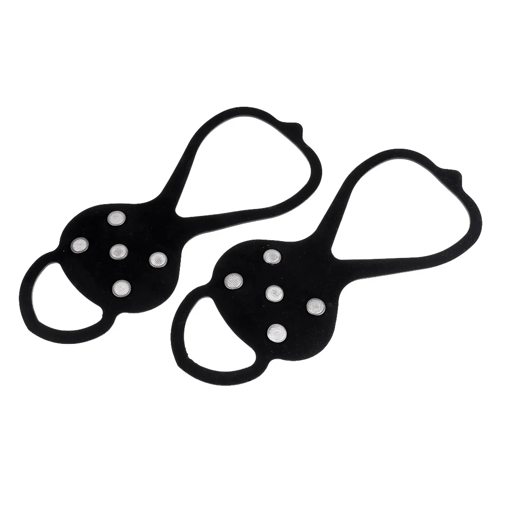 Нескользящие шипы для снега льда скобы захваты тяговые обувь ботинки подошвы