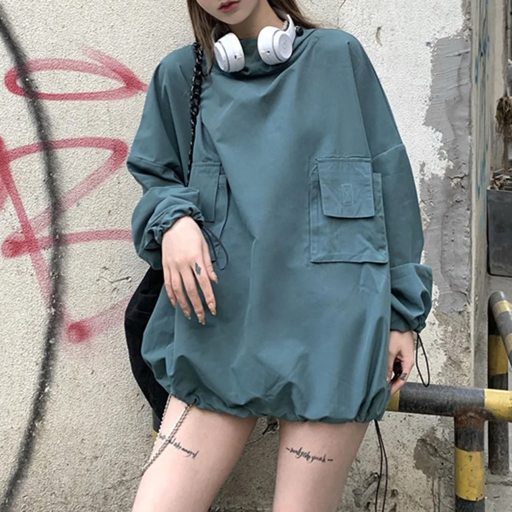 Korean Version  Pullover  Loose  Street Fashion