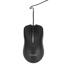 Улучшенный 3 кнопки USB Проводная Мышь, Бизнес, эргономическое оптическая компьютерная Мышь совместим с ПК, ноутбук