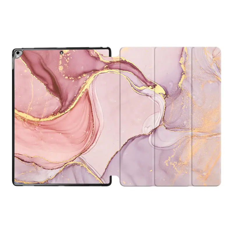 IPAD02 Чехол для планшета Sanmubaba marble для iPad Pro 12,9 '', тонкий чехол из искусственной кожи с магнитной откидной подставкой, умный чехол, чехол, Авто Режим сна/пробуждения - Цвет: IPAD02