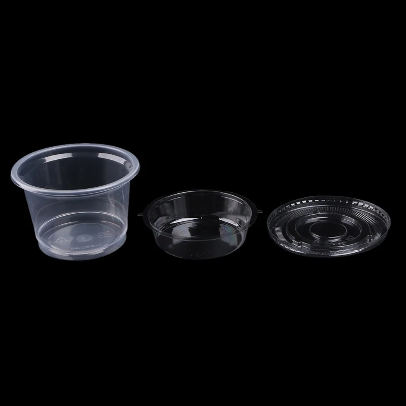 

New 3X 250ml Double-deck Storage Container Organizer Box For Clay Foam Slime Mud R9UE