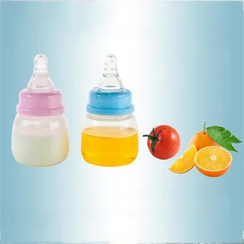 

1Pcs Infant Milk Bottle Newborn Nursing Bottle 60ml PP Material Cheap Baby Feeding Bottle Toddler Feeding Accessories 3 Colors