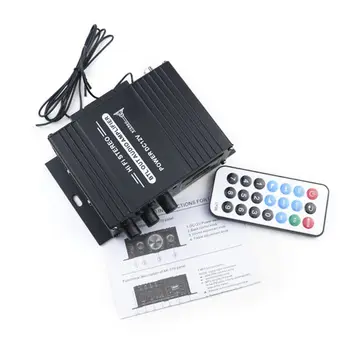 

Stereo Hifi Car Home Subwoofer Car Amplifier Amp Sound Speaker Bluetooth EDR Amplifiers W91F