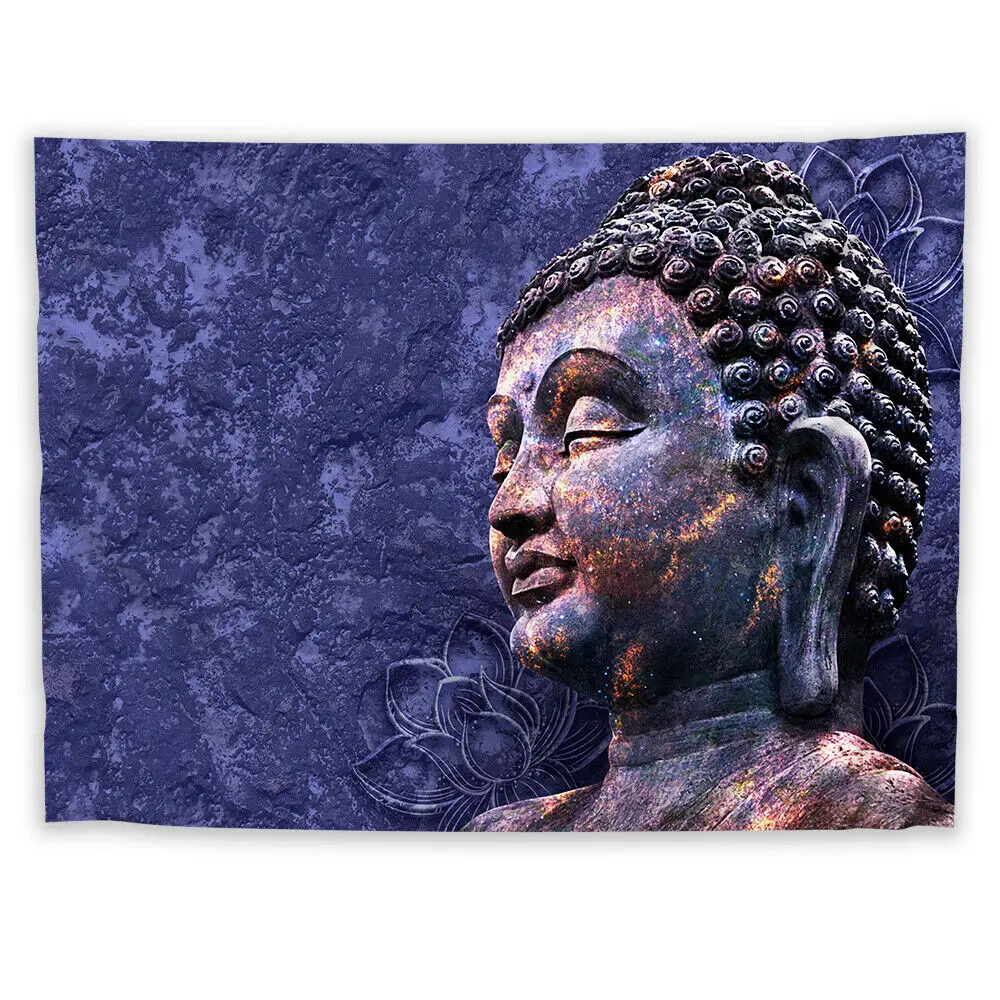 

Buddha Religion Tapestry Art Wall Hanging Sofa Home Decor