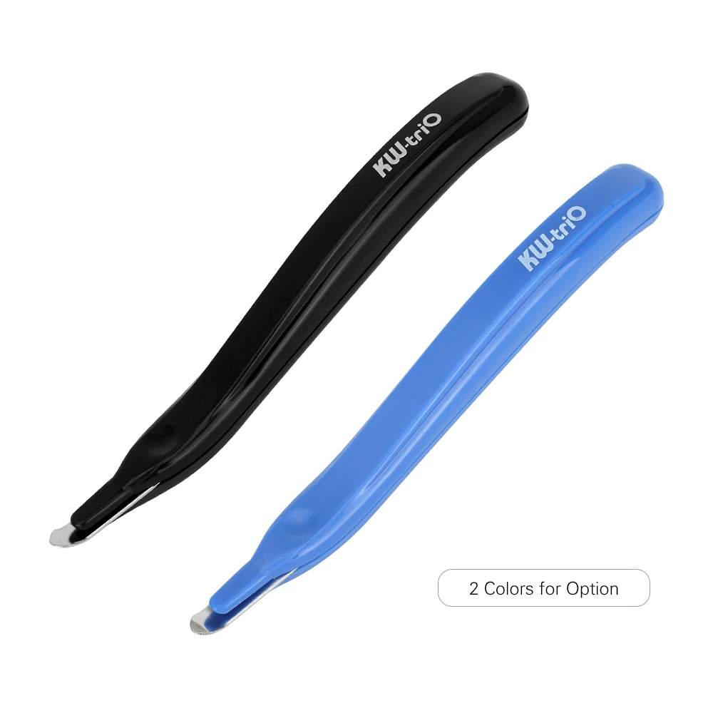 Портативный дырокол для удаления, синий, рекомендуемый, легко тянет ручка-тип, магнитная головка, уменьшенное усилие для офиса, школы, дома, Канцтовары