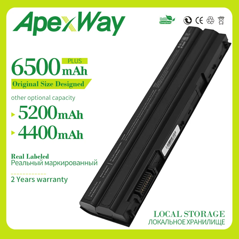 Аккумулятор для ноутбука Dell Latitude E5420 E5430 E6120 E5520 M5Y0X E5530 E6420 E6430 E6520 6500x8858 T54F3 T54FJ 8P3YX 911MD