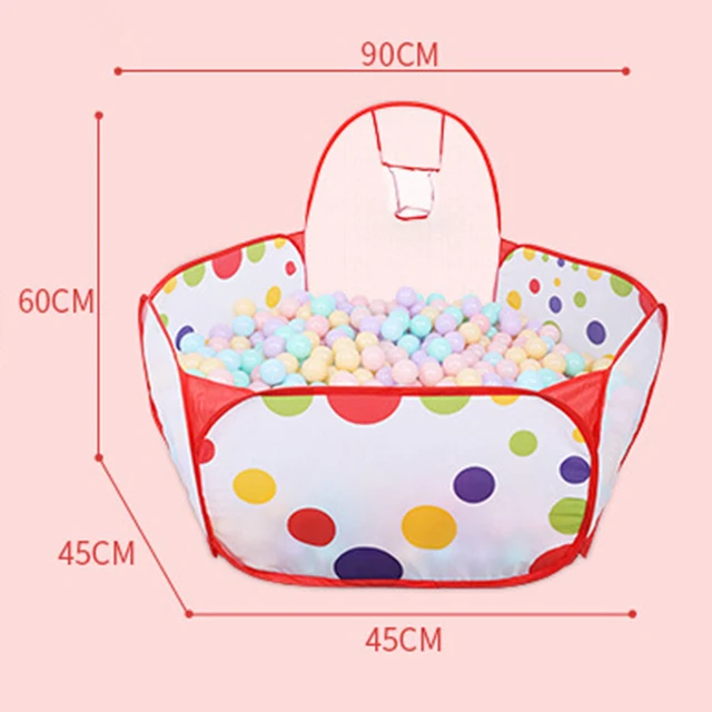 Foldable Indoor Children Basketball Shoots Ball Ocean Pool Play Tent Game House Kids Educational Toys for Children Gift 6