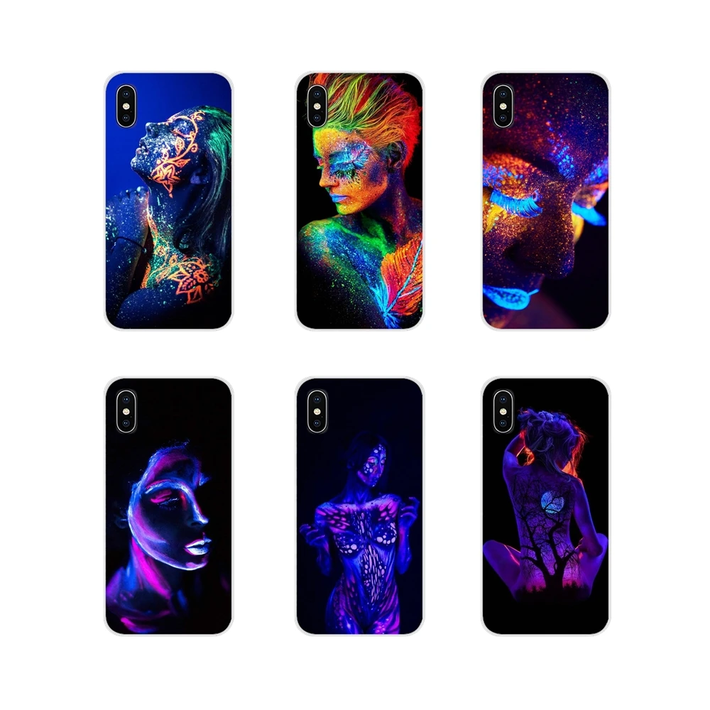 

Soft Transparent Shell Covers For Xiaomi Mi4 Mi5 Mi5S Mi6 Mi A1 A2 5X 6X 8 9 Lite SE Pro Mi Max Mix 2 3 2S Glow In The Dark Body