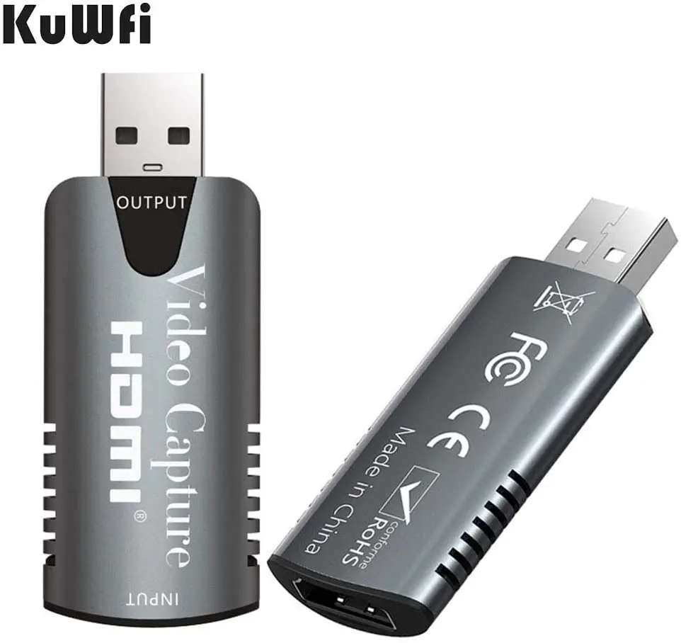 Карта видеозахвата USB 2 0 адаптер HDMI записывающая коробка для PS4 игр DVD видеокамер HD