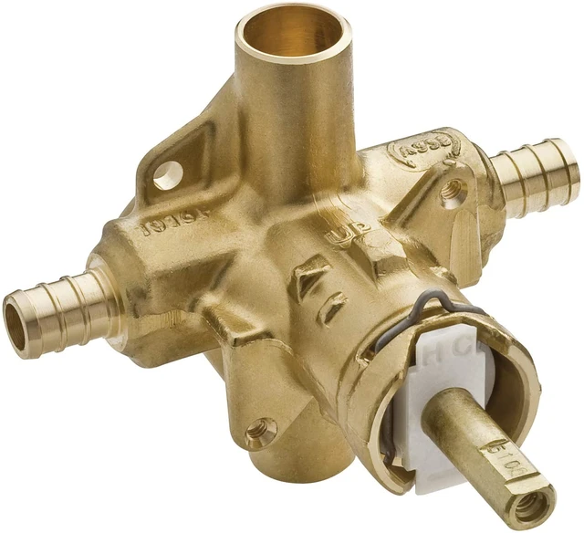 Moen 2580 Posi-temp Brass Pressure Balancing Shower Valve, 1/2-inch Crimp  Ring Pex Connection - Tool Parts - AliExpress