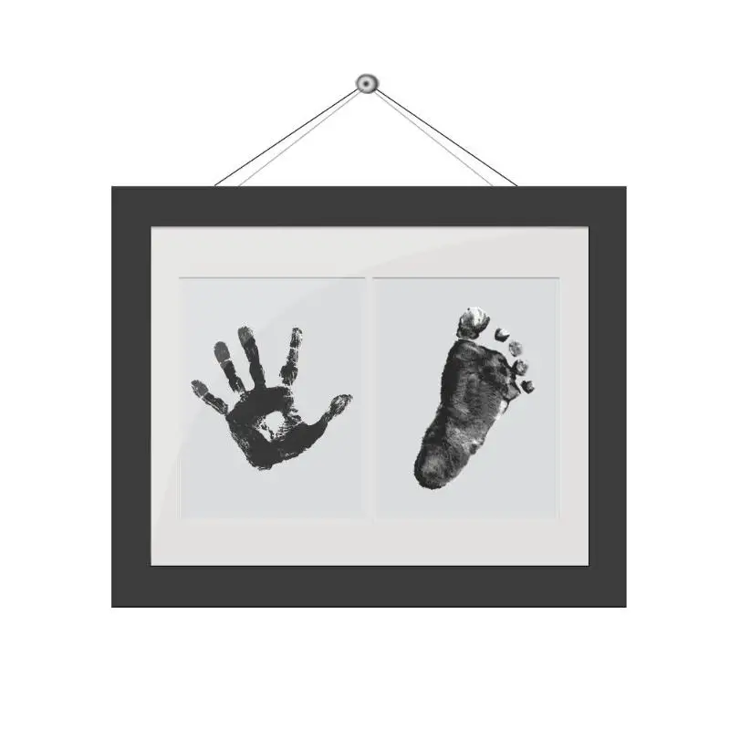 Новорожденный ребенок отпечаток пальца отпечаток руки чернильница бумага мимеограф нетоксичные сувениры