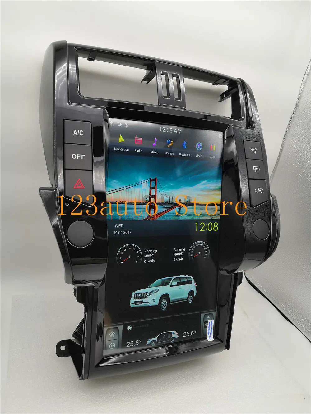 Автомагнитола tesla Style 13 6 дюйма Android 9 0 DVD GPS для toyota Land Cruiser Prado 150 2010 2013 поддержка 360