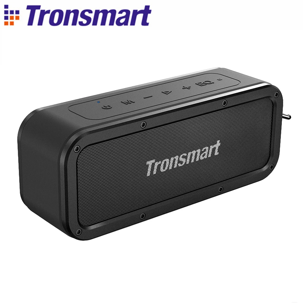Портативная колонка Tronsmart Force Bluetooth 5 0 TWS 40 Вт водонепроницаемая IPX7 время
