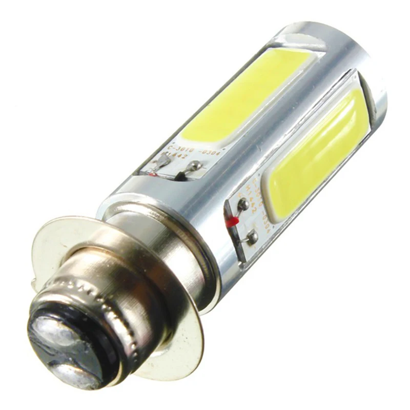 Пара PX15d H6M 5 COB светодиодный противотуманный светильник фары для мотоцикла