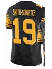 84 Antonio коричневая майка 19 Juju Smith-Schuster JERSEY Cheap 30 James Conner 7 Ben Roethlisberger 90 T. J. Ватт майки - Цвет: Color Rush