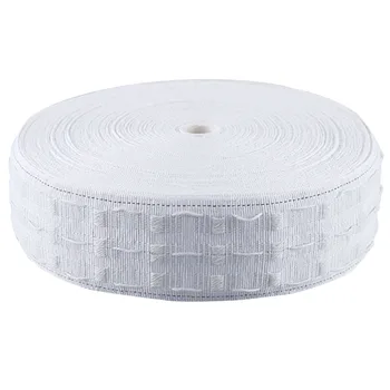 

10M Pleat Pull Tape Grommet Curtain Ring Punching Hook Eyelets Curtain Cloth Belt