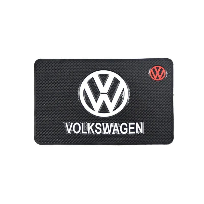 

2pcs Car Dashboard Mats Phone Holder Anti Slip Mat Car Dashboard for vw Volkswagen PVC Sticky Pad