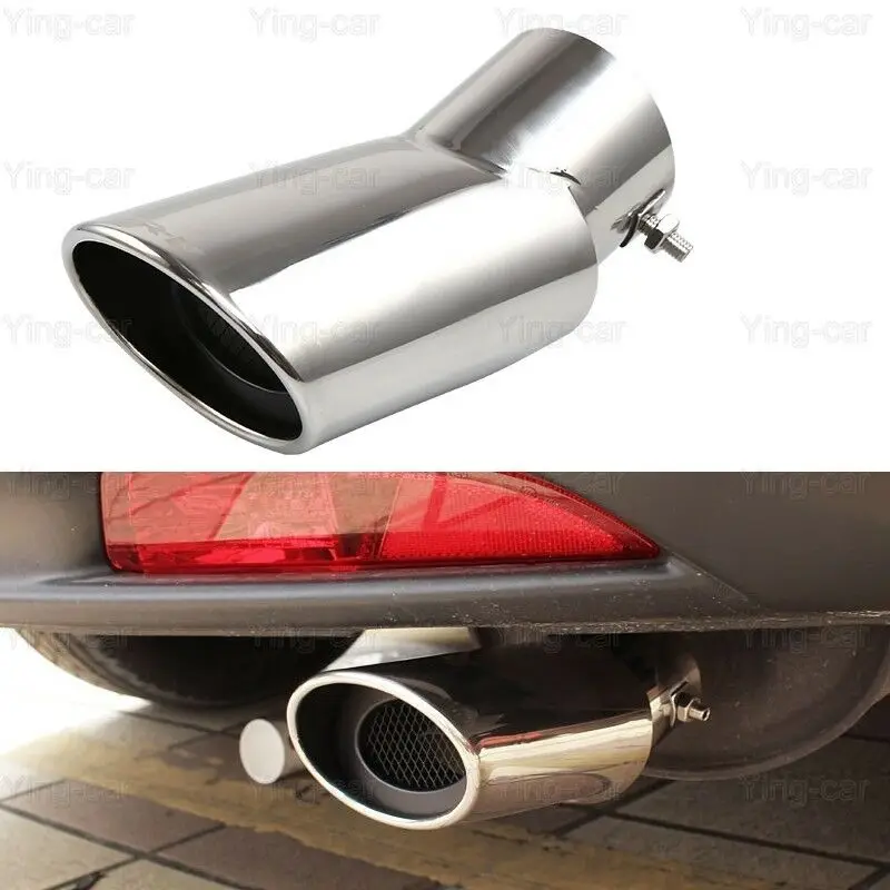 

Fit For Honda CRV CR-V 2017 2018 2019 Silver Exhaust Muffler Tail Pipe Tip Tailpipe
