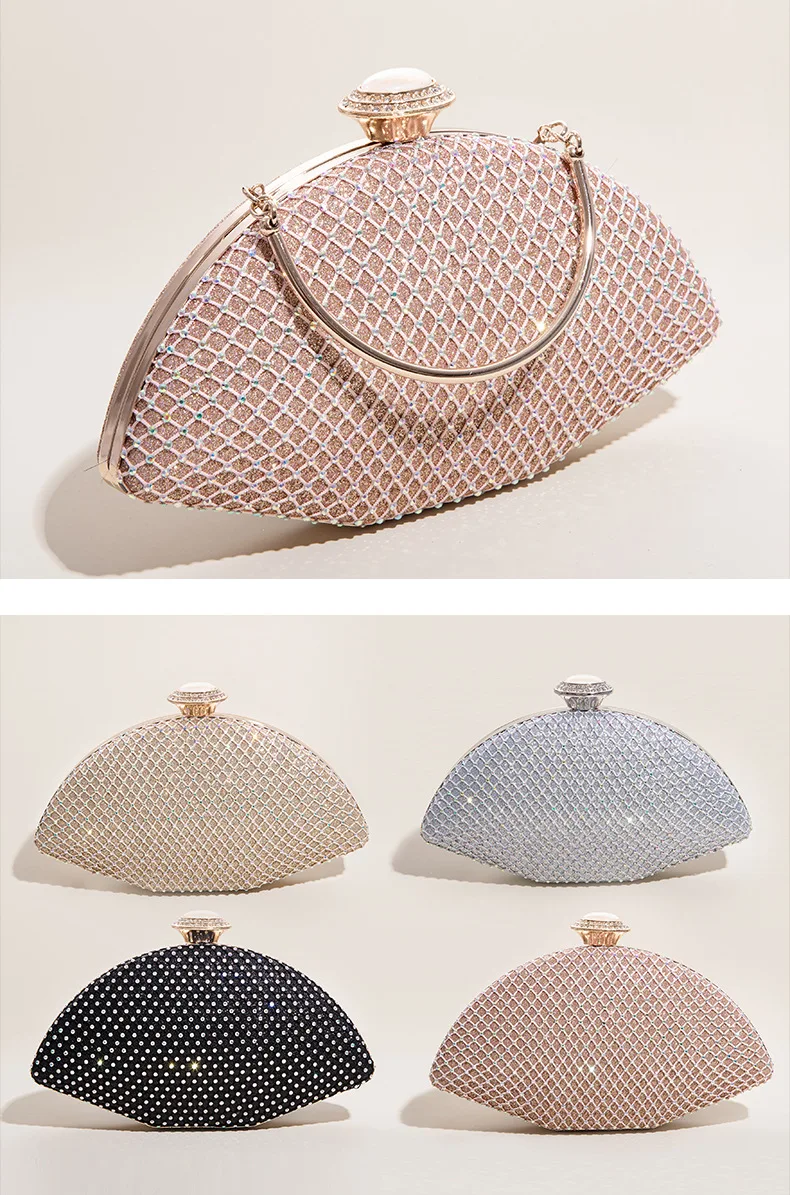 Luxy Moon Small Sparkling Clutch Bag Available Colors