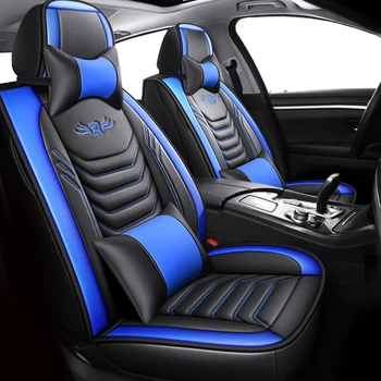 

Full Coverage Eco-leather auto seats covers PU Leather Car Seat Covers for Toyota AVALON CAMRY CELICA CH-R COROLLA CORONA covers