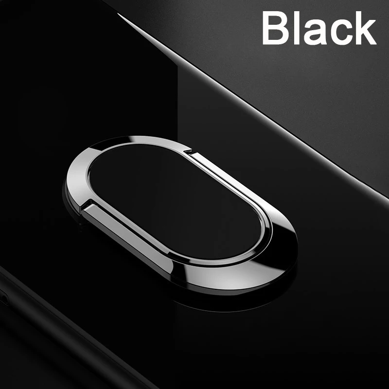 Черный Чехол для zte Blade A612, роскошный, 5,0 дюймов, мягкий, черный, силиконовый, магнитный, автомобильный держатель, кольцо, чехол s для zte Blade A610, чехол - Цвет: Черный