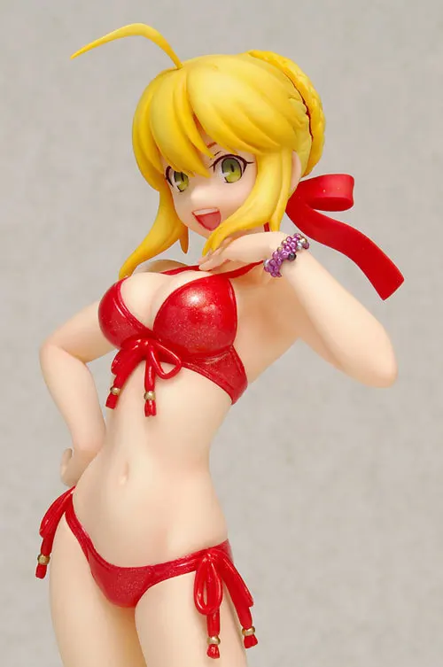

Diffuse Dynamic Square Anime Destiny Night Wave Ceiba Red Water Swimwear Garage Kit Model Boxed Sexy