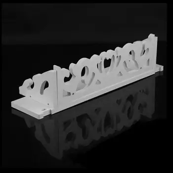 

PVC Board White Carve Display Wall Shelf Rack Storage Ledge Home Decor S/M/L KN