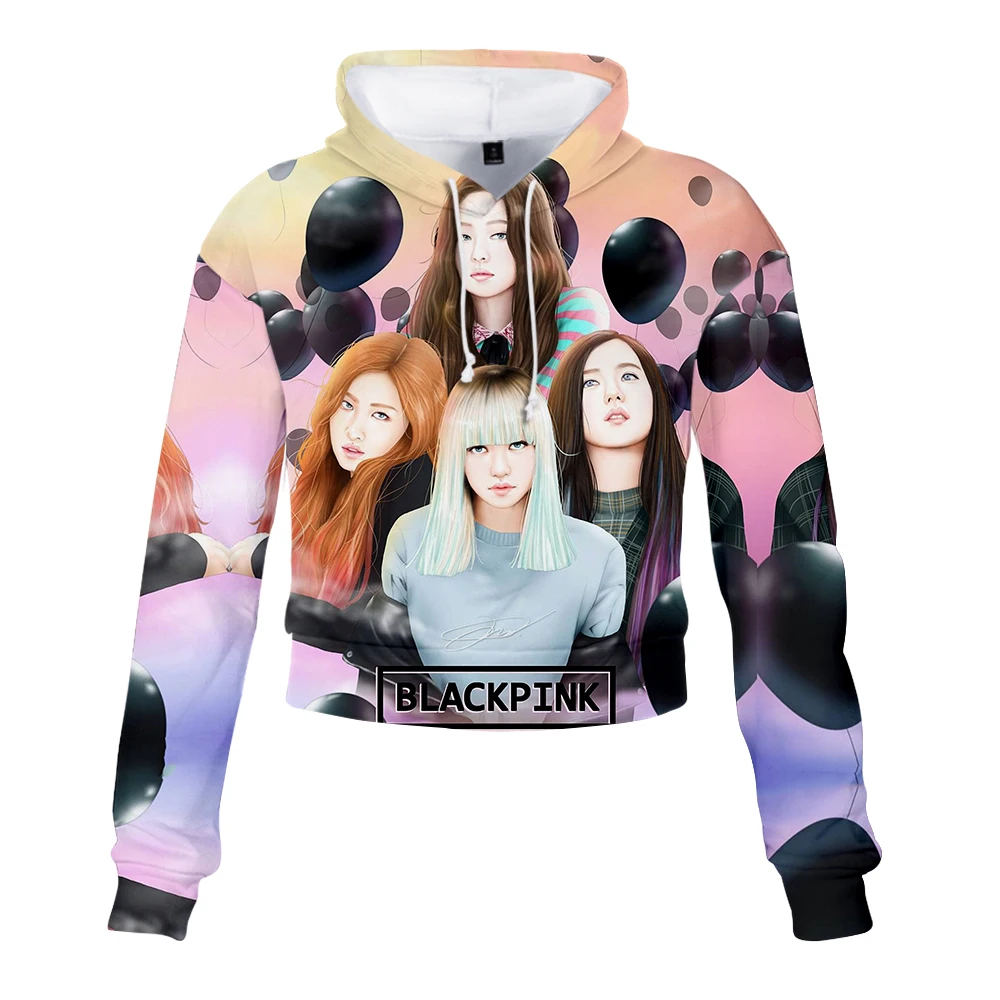 sweater blackpink crop