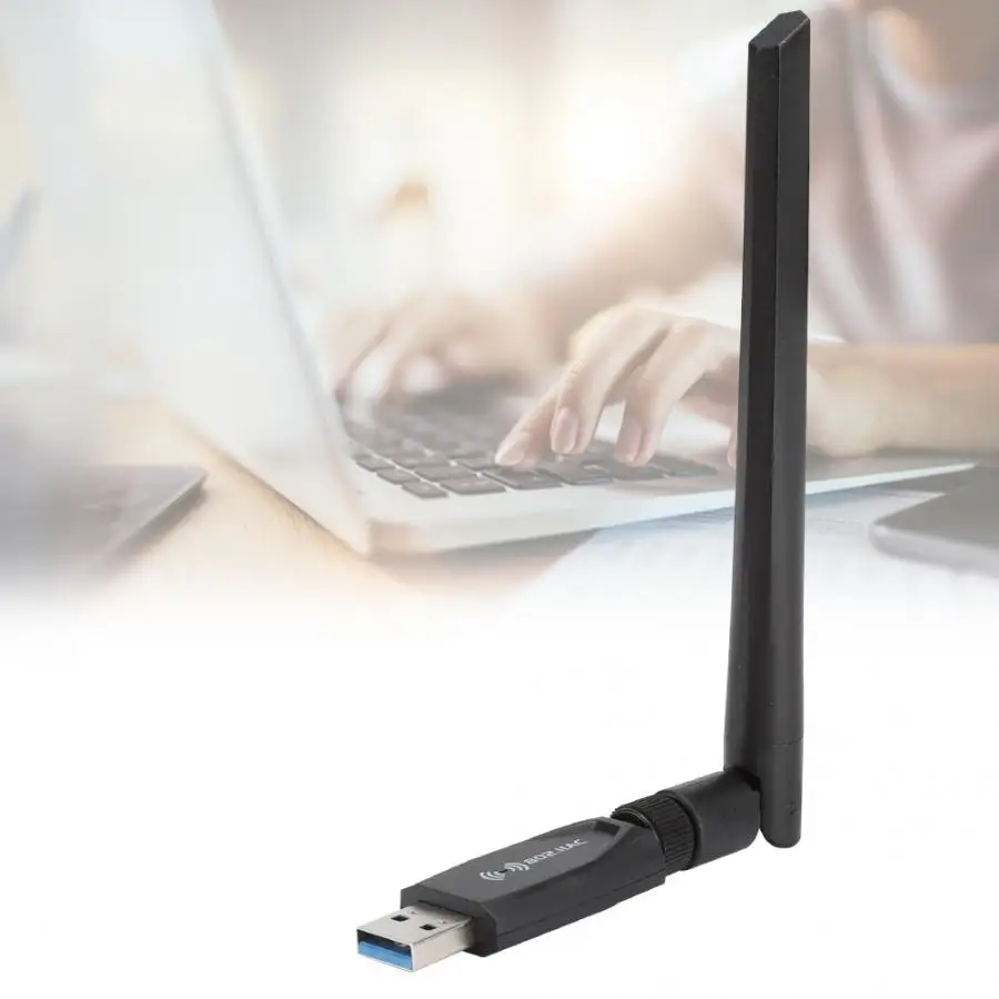 Wifi адаптер 1200 м двухдиапазонный без драйвера USB 3,0 беспроводной 5,8G/2,4G AC сетевая карта wifi приемник для Windows
