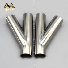 1 шт. 304 нержавеющая сталь, санитарный тип, трехходовая сварная труба, универсальная выхлопная труба, сварная труба, фитинг для соединительной трубы глушителя 1 шт. 304 нержавеющая сталь, санитарный тип, трехходовая сварная труба, универсальная выхлопная труба, сварная труба, фитинг для соединительной трубы глушителя