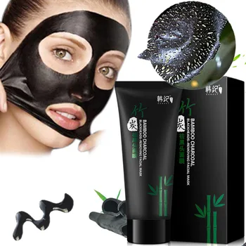 

Blackhead Remover Mask Skin Deep Clean Peel Off Bamboo Charcoal Purifying Blackhead Remover Mask AcneScars WrinklesFacial #1225