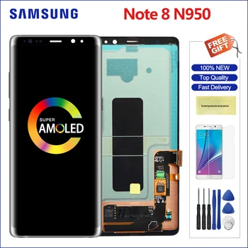 

6.3" Super AMOLED For Samsung Galaxy Note 8 Note8 LCD Display Touch Screen Panel Digitizer Replacement For Samsung N950 N950F