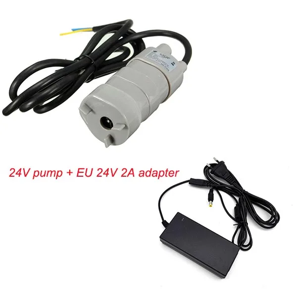 12V 24V 600L/ч Высокого Давления Dc погружной водяной насос трехфазный микро двигатель водяной насос с адаптером селфи-Стик