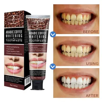 

Coffee Whitening Toothpaste Cleansing Stubborn Tooth Stain Removal Toothpaste Stain Smoke Coffee Tea Removal Reduce Tooth Dirt