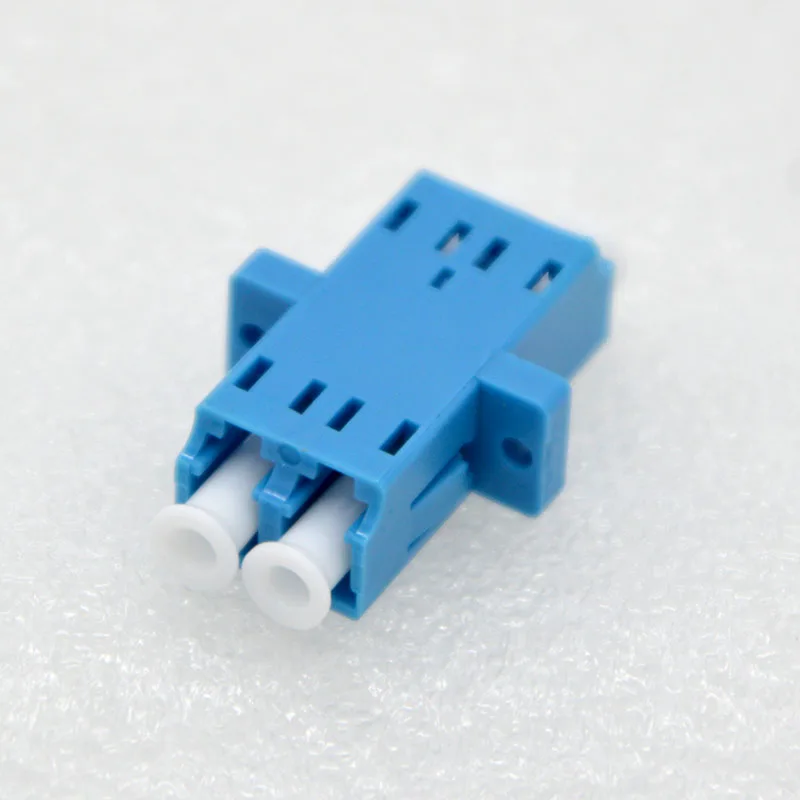 adaptateur de fiber optique lc pc apc connecteur de bride de fiber optique monomode duplex spécial