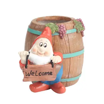 

Craft Resin Fleshy Flowerpot Office, Home Gardening, Shopping Mall Decoration U90A