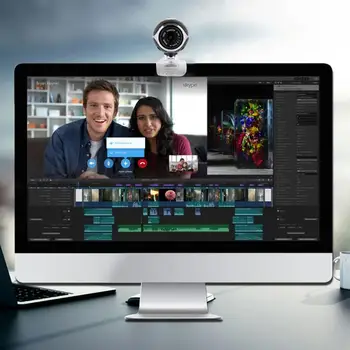 

480P Manual Focus Webcam Built-in Microphone Video Call Camera Computer Peripherals Web Camera For PC Laptop