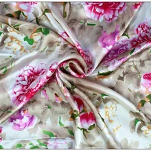 Шелковый Гладкий креп-сатин, шелк, атласная шелковая ткань, платье cheongsam, дизайнерская ткань, гладкая, яркая и высококачественная