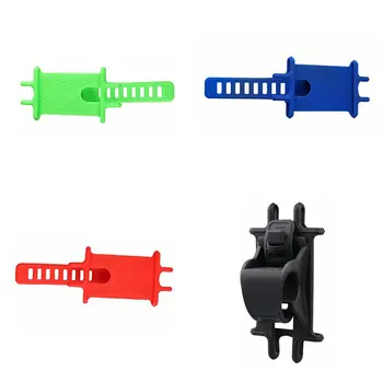 

Bicycle Buckle Type Mobile Phone Holder Shock-proof Phone Holder Navigation Silicone Holder 360 Degree Rotating Phone Holder