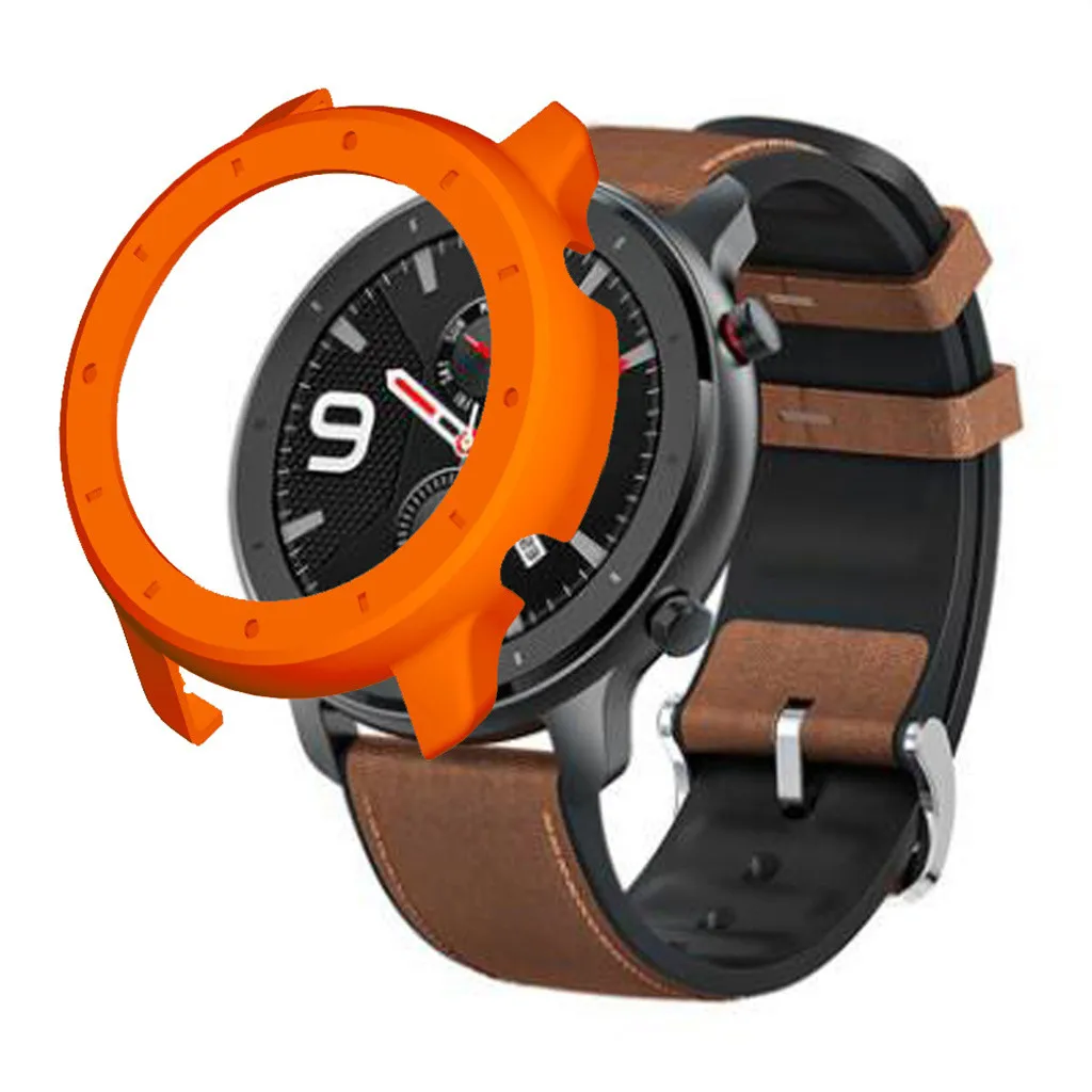 Для Xiaomi Huami AMAZFIT GTR 47 мм Замена PC часы чехол оболочка Рамка протектор чехол s Смарт часы аксессуары#822