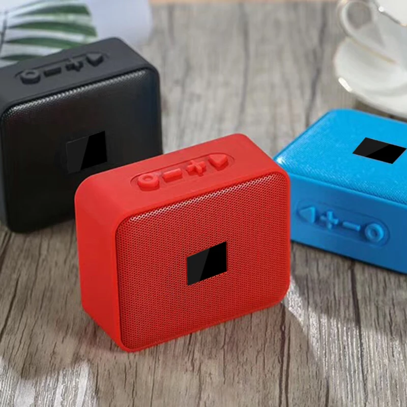 Портативный беспроводной динамик Bluetooth стерео многофункциональный легкий
