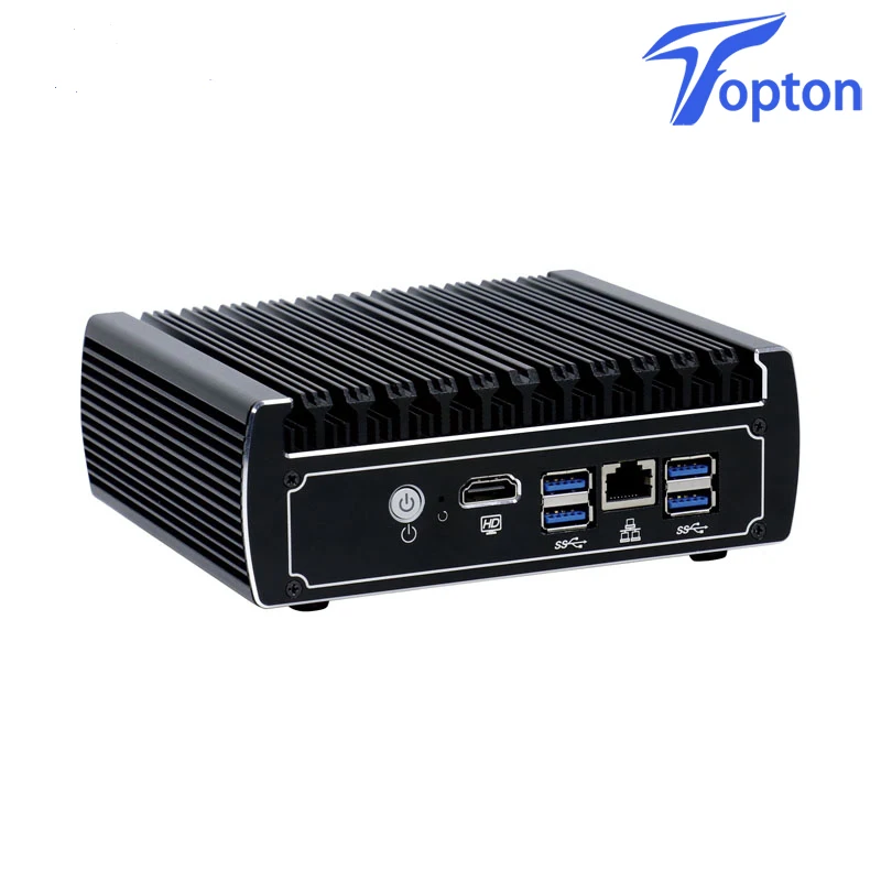 Мини ПК Intel Core i5 7200U /i3 7100U без вентилятора Pfsense 6 дюймов|Мини ПК| |