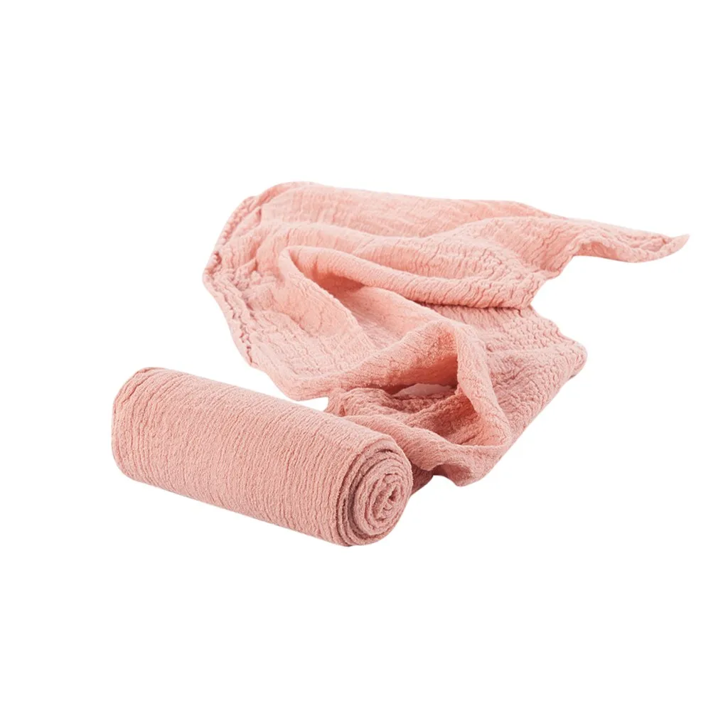 Pink Пеленки для новорожденных мальчиков и девочек; одеяло для фотосъемки; накидка для пеленания; Мягкая шерстяная ткань - Цвет: Pink
