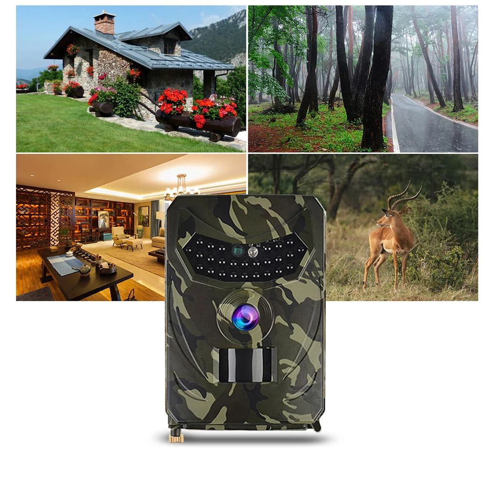 12MP 1080P Mini Trail Photo Trap Hunting Camera Hunting Game Camera Outdoor Wildlife Scouting Camera with PIR