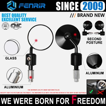 

Motorcycle Bar End Mirror for Ducati Yamaha YZF R1 R6 FZ8 FZS600 FJR1300 VMAX 1700 Honda BMW G310 H2 Suzuki KTM Triumph Aprilia