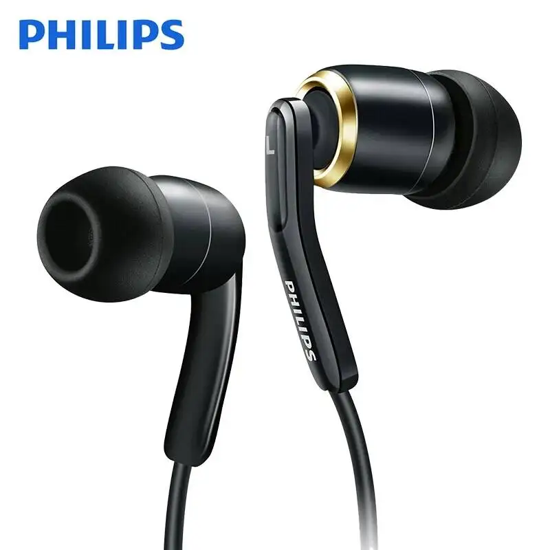 Оригинальные Наушники Philips SHE9730 HIFI с коробкой для хранения L изгибающаяся вилка внешняя спортивная Гарнитура для смартфона XiaoMi HUAWEI
