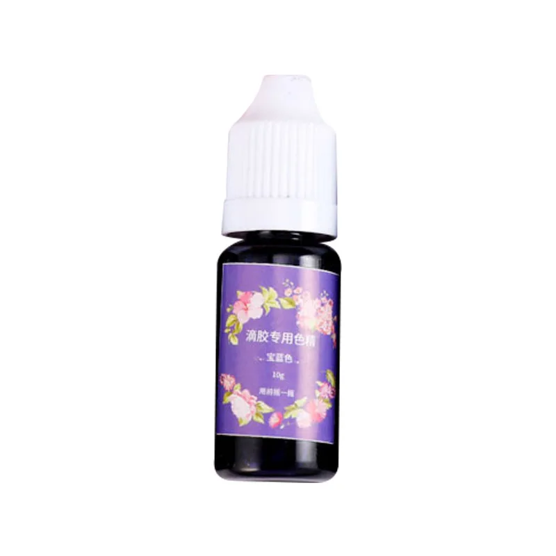1 Pcs UV Resin Glue Pigment Color Liquid Coloring Dye For DIY Jewelry Making Crafts OCT998 - Цвет: Royal Blue