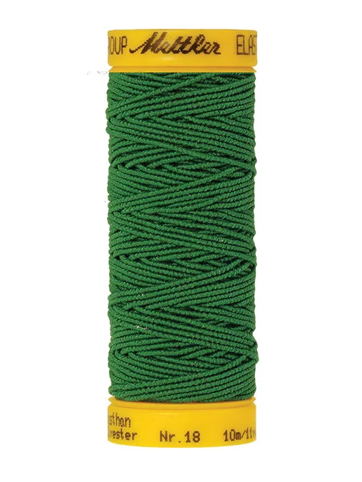 Нить-резинка ELASTIC METTLER, цвет зеленый, 10 м